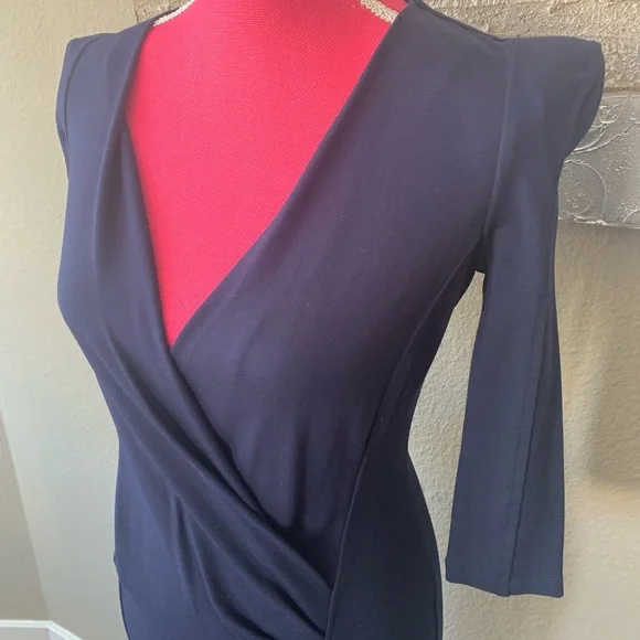 French Connection Navy Dress (size 2) - Picture 2 of 5